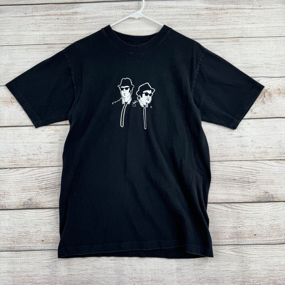 Vintage House of Blues Las Vegas Blues Brothers T-Shirt Mens Medium Black